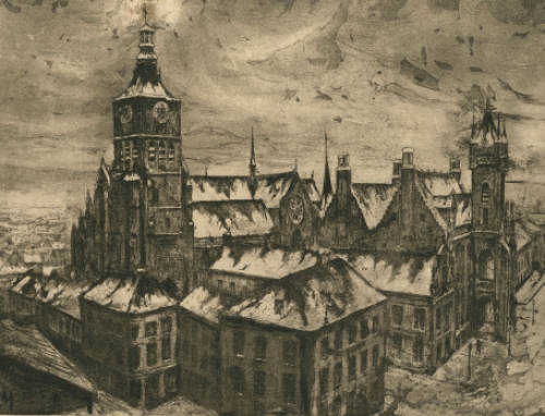 Kunstwerkje op papier kopen van Léopold Henderyckx