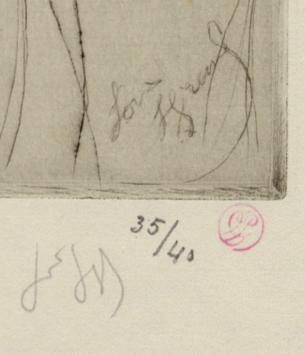 Louis Auguste Mathieu Legrand, Franse kunstenaar