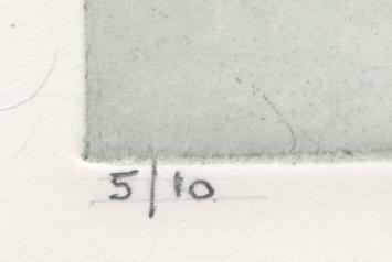 Strakke ets van de Mechelse kunstenaar Léon Smets kopen