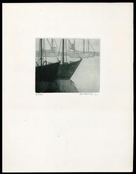 Een ets van de Belgische kunstenaar Léon Smets kopen