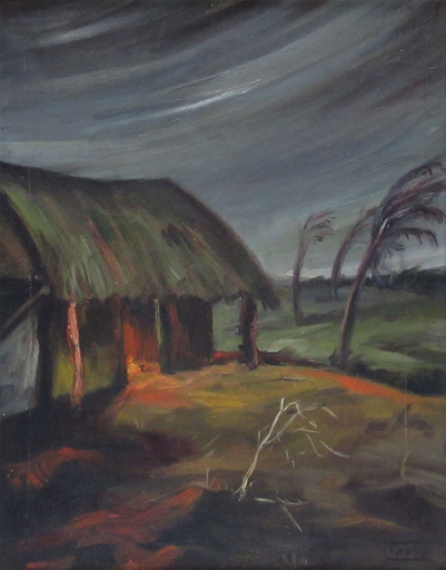 Schilderij van de Belgische kunstenaar Leonardo Torfs