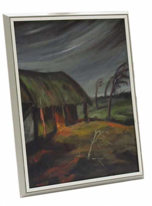 Schilderij van de Belgische kunstenaar Leonardo Torfs