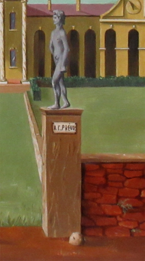 peintre Belge Carl Prévot, peintre Surrealiste