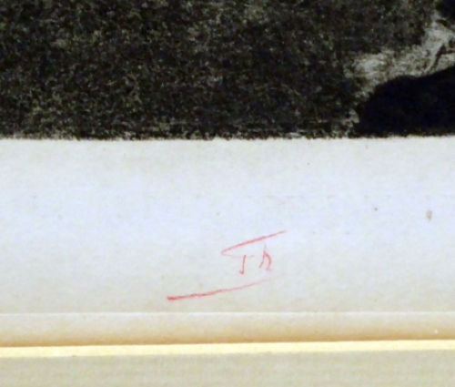 Heliogravure la messagère du diable