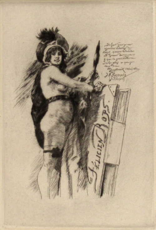 Ets van F. Rops kopen La Muse de Rops exsteens 534.3