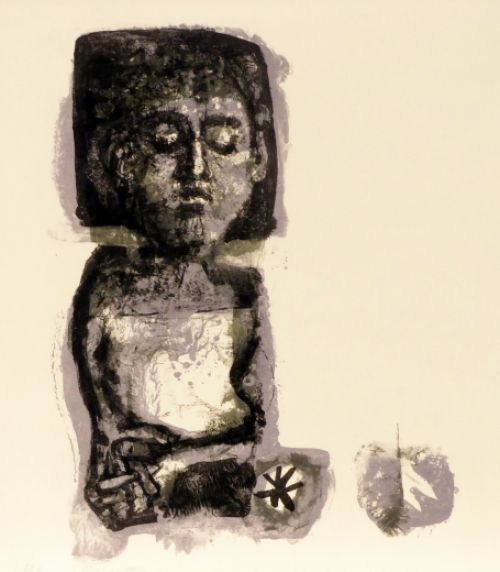 Litho from the international artist Antoni Clavé