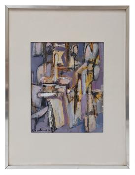 Belgische kunstschilder Constant Lambrecht