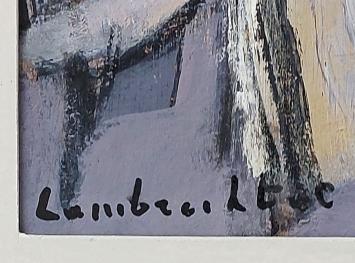 De Belgische kunstenaar Constant Lambrecht
