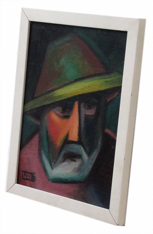 Schilderij van de Belgische kunstenaar Leonardo Torfs