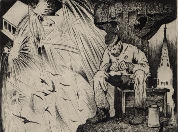 Etsen van Maurice Langaskens aankopen