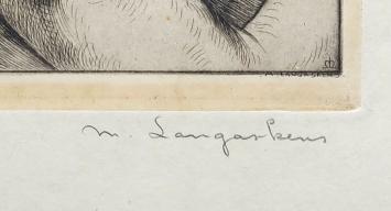 La légende de l'Enfant Prodigue, épreuve d'artiste