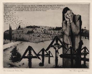 Ets van de Belgische etser M. Langaskens