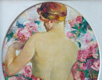 art nouveau (jugendstil) schilderij