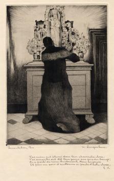 Ets van de Belgische kunstenaar M. Langaskens