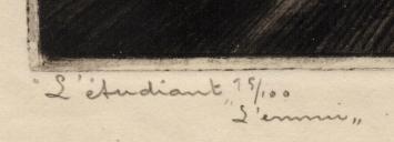 Etsen van Belgische etsers 