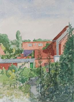 Schilderij uit 2001 door Antoon Luyckx geschilderd