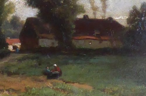 Boerderij aan het bos