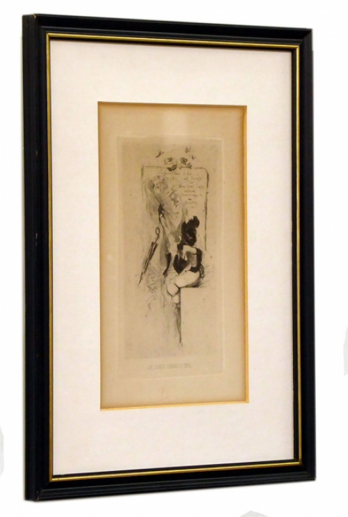 Heliogravure Le doigt dans l'oeil