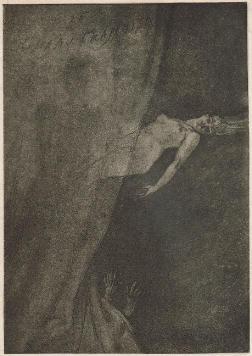 Félicien Rops met een heliogravure