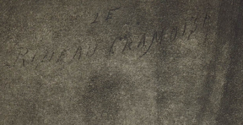 Heliogravure Le Rideau cramoisi van  Félicien Rops