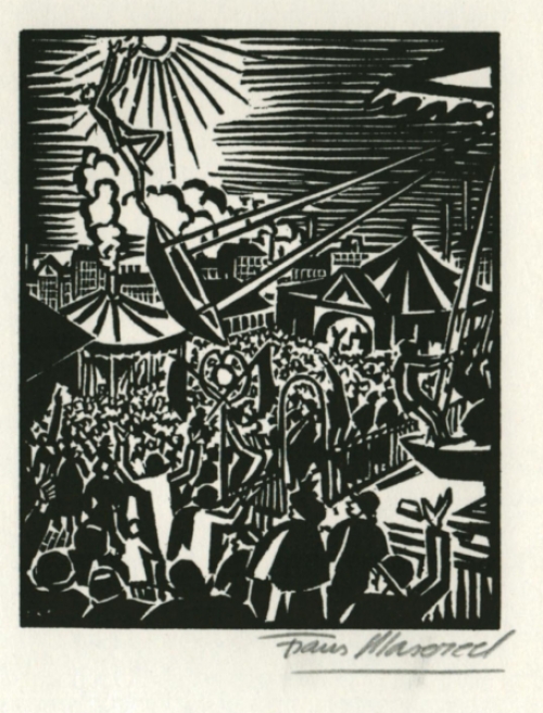 houtsnede frans masereel kopen