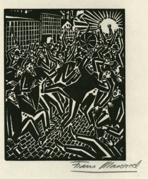 houtsnede frans masereel kopen