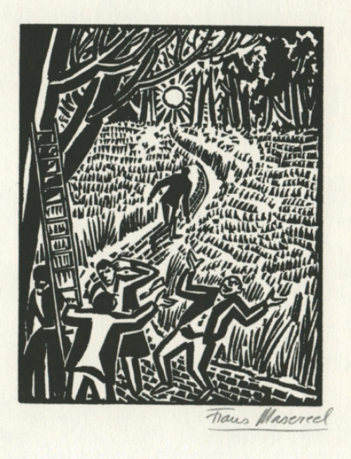 houtsnede of woodcutvan Frans Masereel kopen