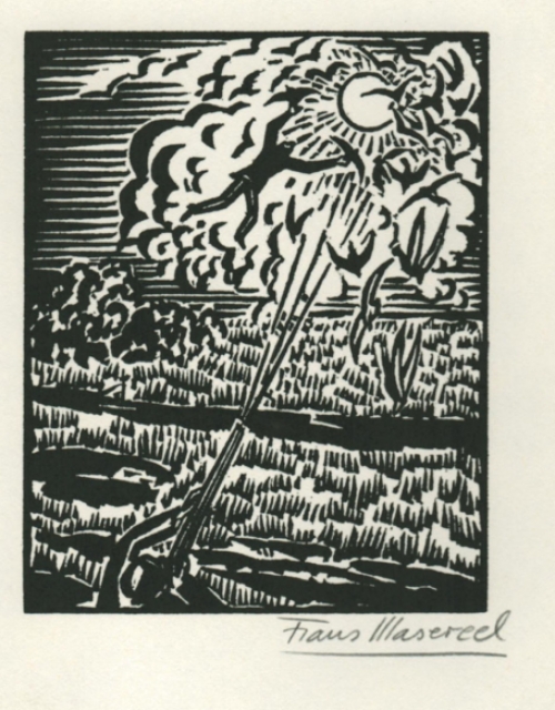 houtsnede of woodcutvan Frans Masereel kopen