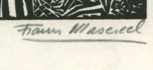 houtsnede frans masereel kopen