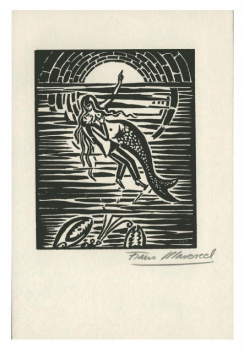 Houtsnede uit Le Soleil van Belgische kunstenaar Frans Masereel kopen