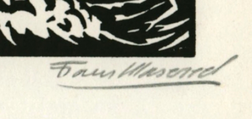 Woodcut van F. Masereel uit Le Soleil nr 48