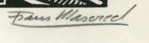 Woodcut van F. Masereel uit Le Soleil nr 48