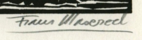 Woodcut van F. Masereel uit Le Soleil nr 48