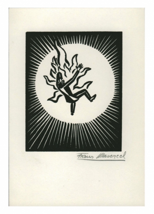 Houtsnede uit Le Soleil van Belgische kunstenaar Frans Masereel kopen