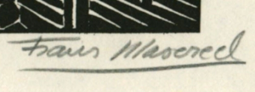 Woodcut van F. Masereel uit Le Soleil nr 61