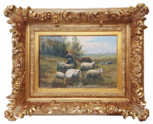 Schilderij van Jef Louis Van Leemputten kopen