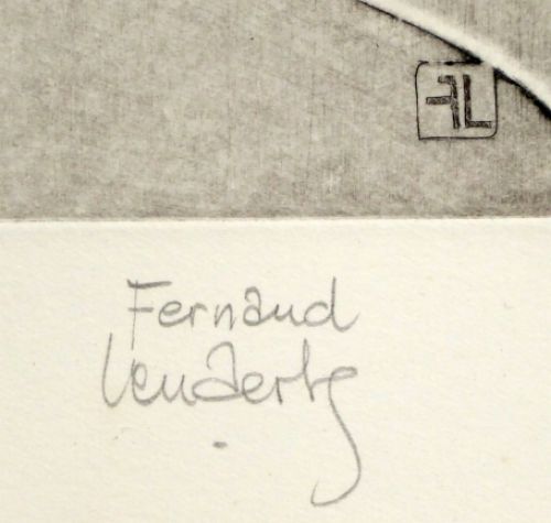 l\'artis belge  Fernand Lenaerts