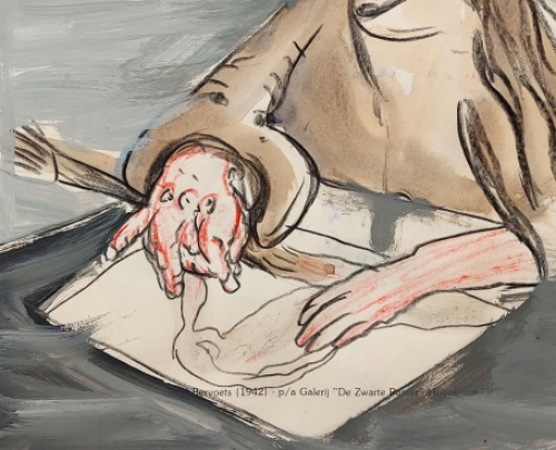 Kunst van de Antwerpse kunstenaar Fred Bervoets te koop