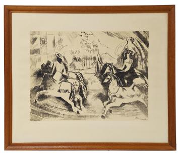 Litho van Leo Bervoets