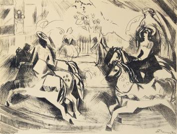 Kunstwerk op papier van Leo Bervoets kopen