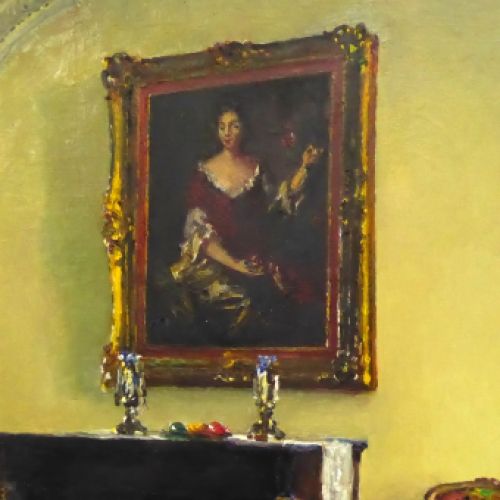 De Commode – Oil on canvas – Leo Engels – 1947