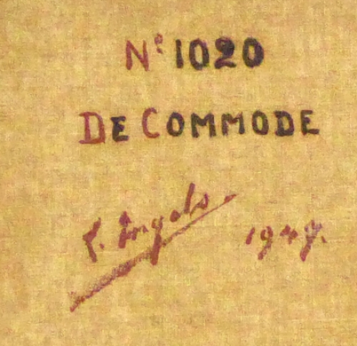 De Commode – Oil on canvas – Leo Engels – 1947