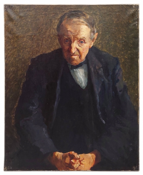 Dutch painter Leo Engels, painting from 1932