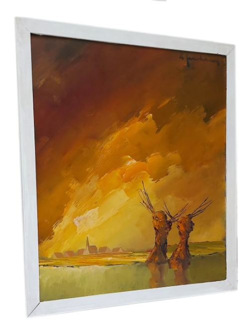 Schilderij van de Belgische kunstschilder Leo Jordaens kopen