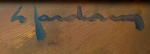 Twee knotwilgen aan het water