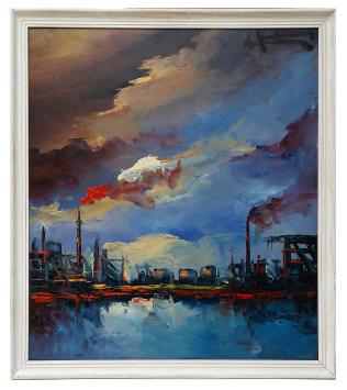 Olieverfschilderij Belgische schilder Leo Jordaens kopen