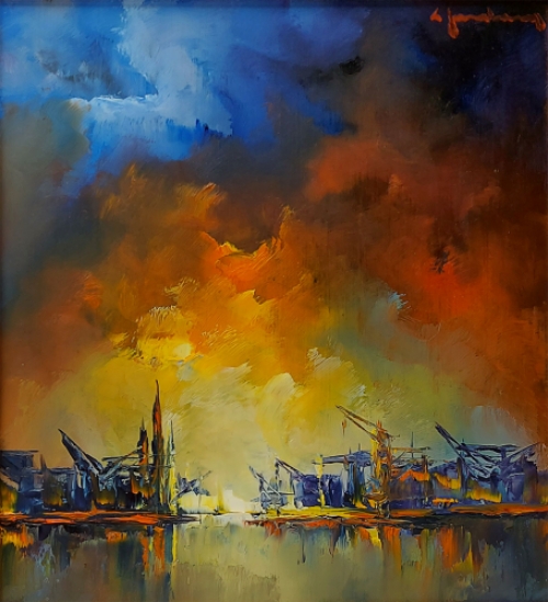 Leo Jordaens met een havengezicht