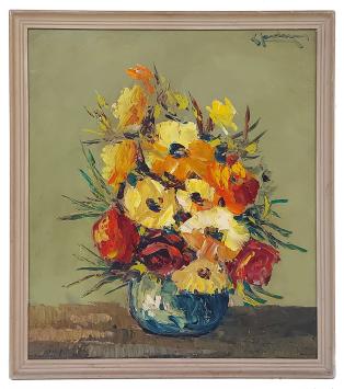 Olieverfschilderij Belgische schilder Leo Jordaens kopen