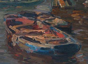 Kunstwerk van de kunstschilder Leo Spanoghe