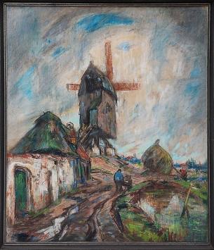 Pasteltekening van Leo Spanoghe kopen